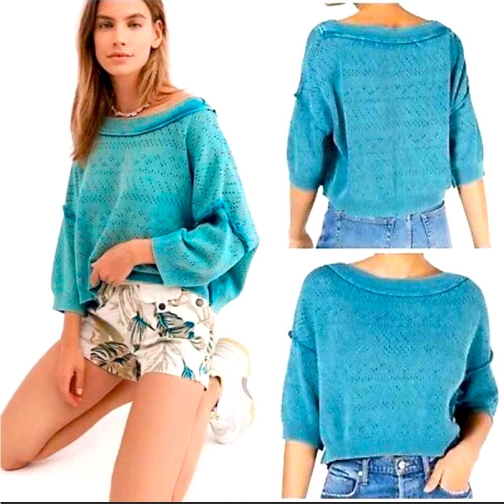 NWT- Gorgeous Free People SandCastle Pullover Sweater